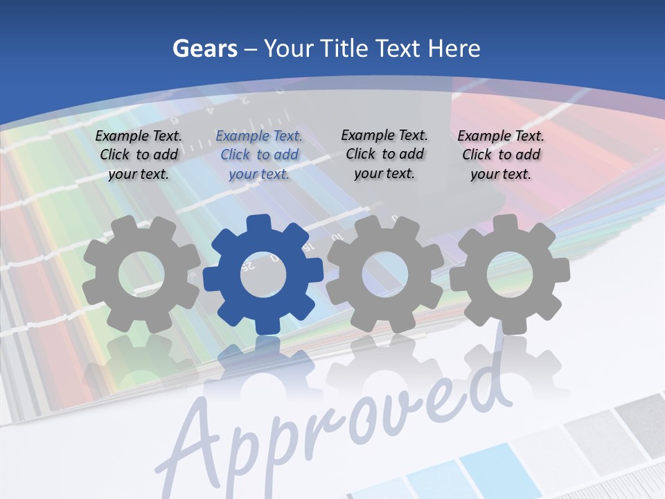 Elderly Sharing Elder PowerPoint Template