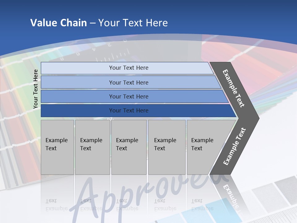Elderly Sharing Elder PowerPoint Template