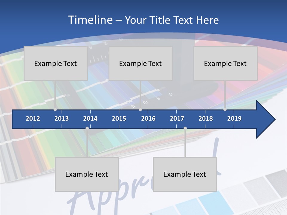 Elderly Sharing Elder PowerPoint Template