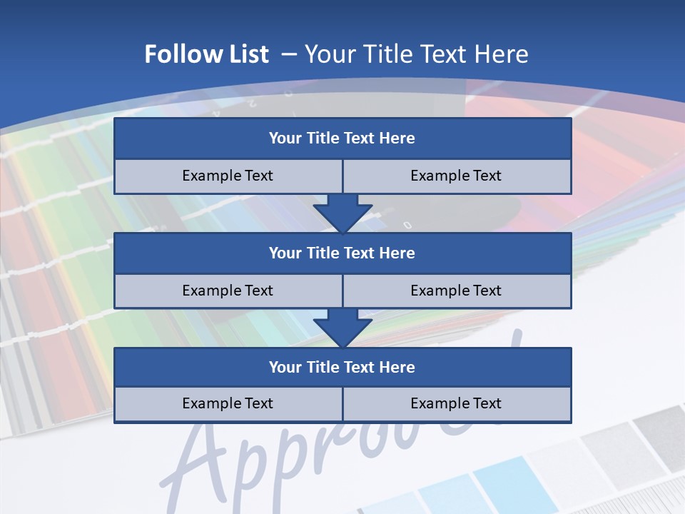 Elderly Sharing Elder PowerPoint Template