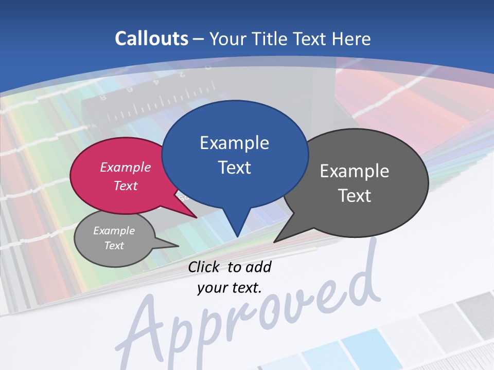Elderly Sharing Elder PowerPoint Template