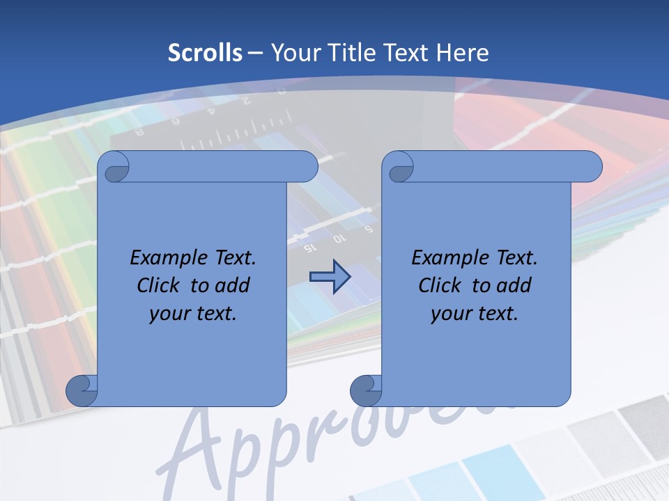 Elderly Sharing Elder PowerPoint Template