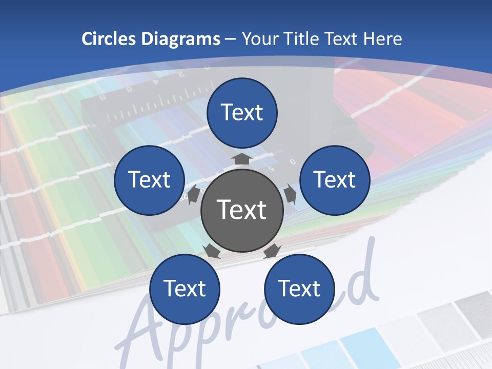 Elderly Sharing Elder PowerPoint Template