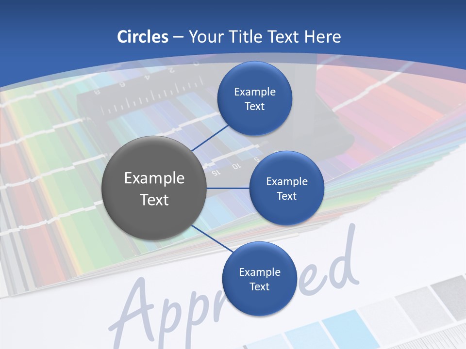 Elderly Sharing Elder PowerPoint Template