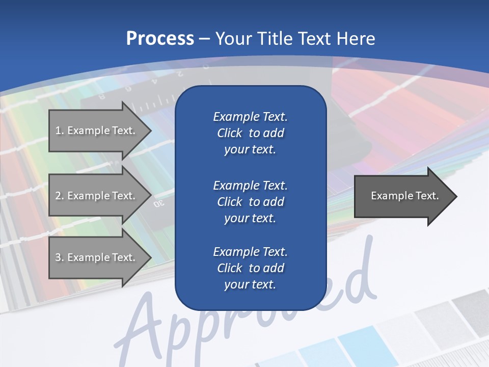 Elderly Sharing Elder PowerPoint Template