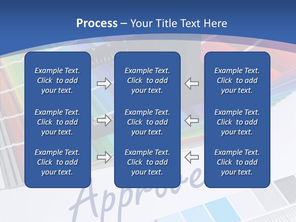 Elderly Sharing Elder PowerPoint Template