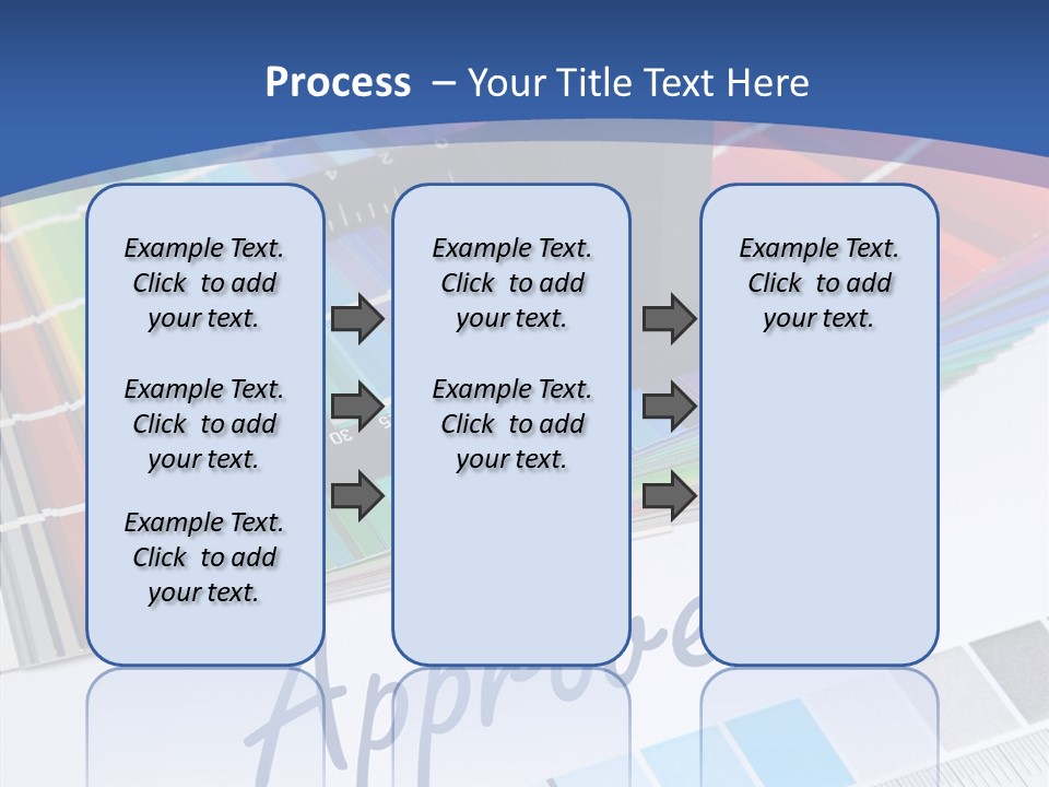 Elderly Sharing Elder PowerPoint Template
