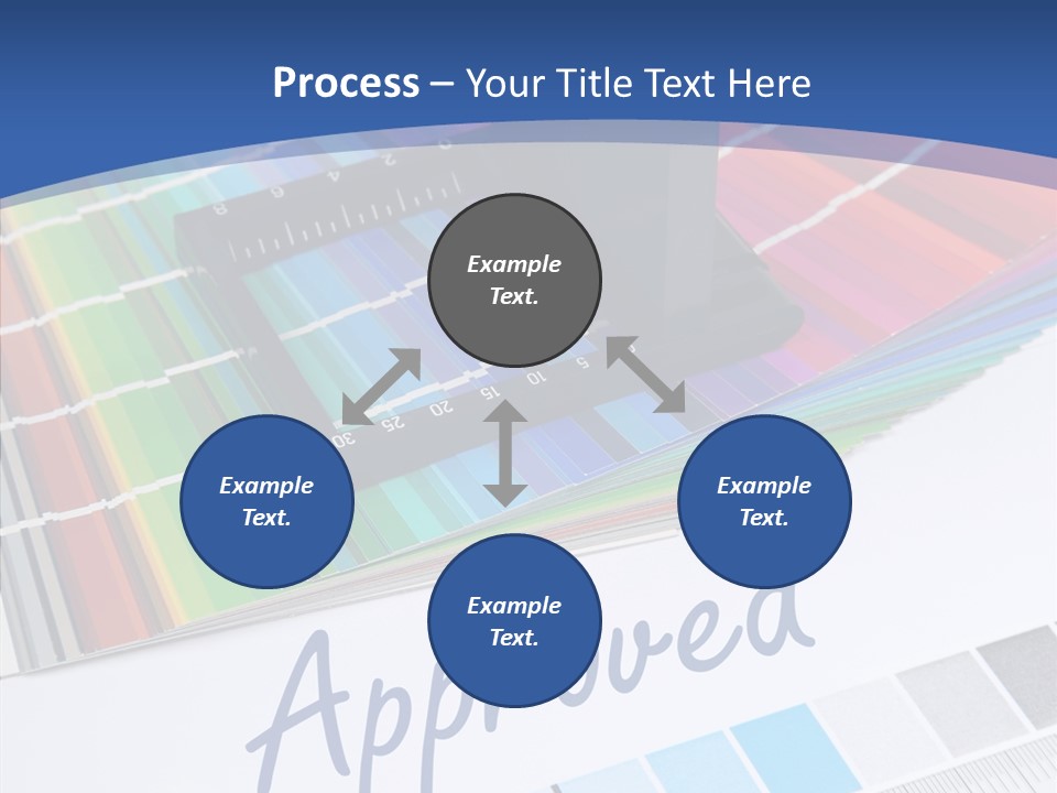 Elderly Sharing Elder PowerPoint Template