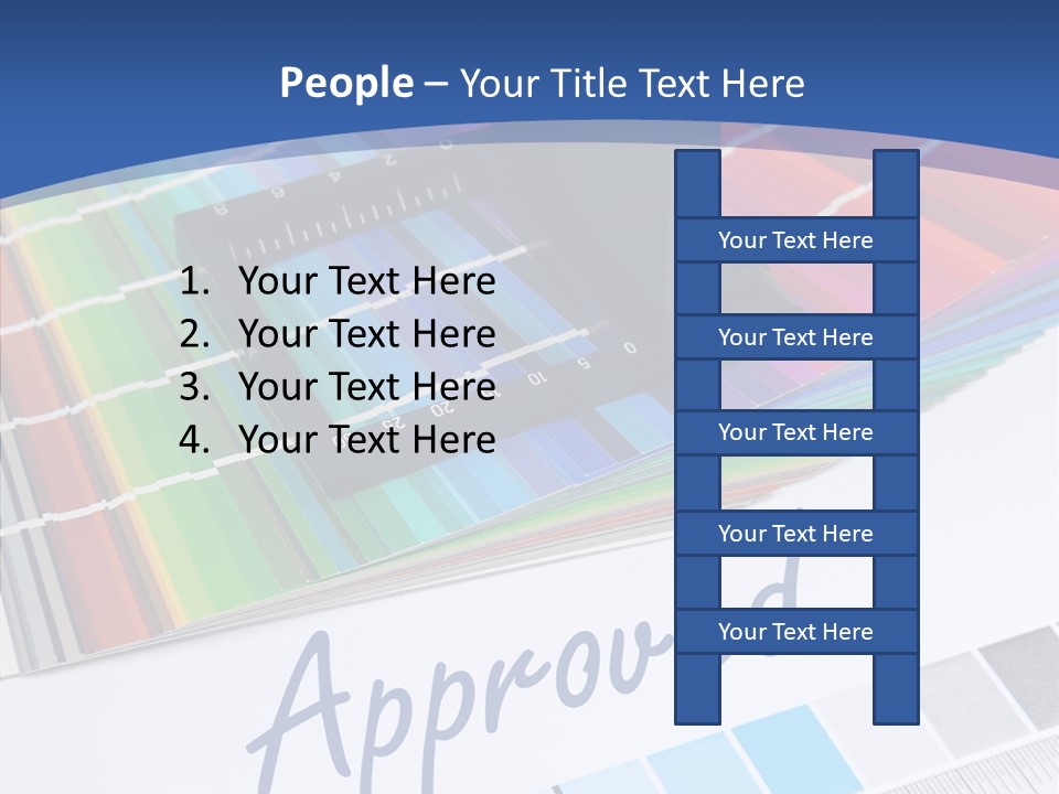 Elderly Sharing Elder PowerPoint Template