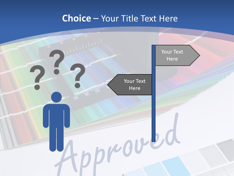 Elderly Sharing Elder PowerPoint Template