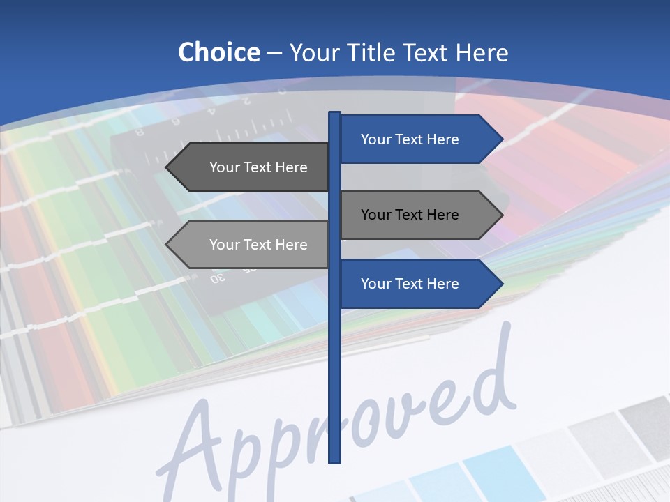 Elderly Sharing Elder PowerPoint Template