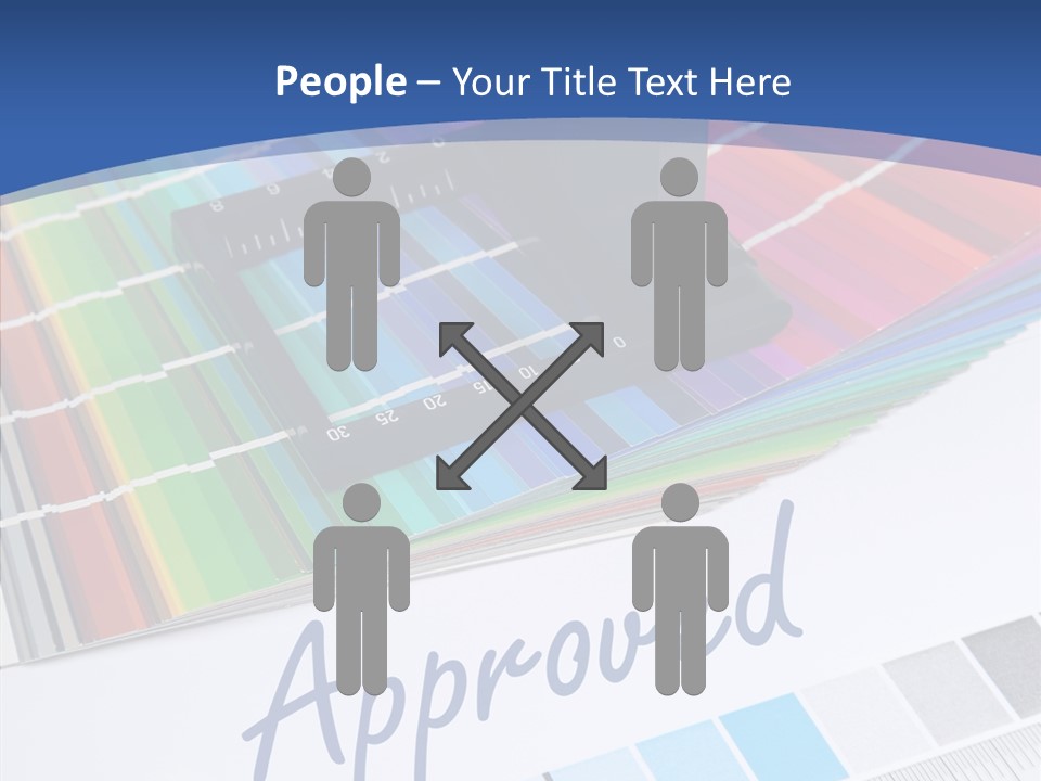 Elderly Sharing Elder PowerPoint Template