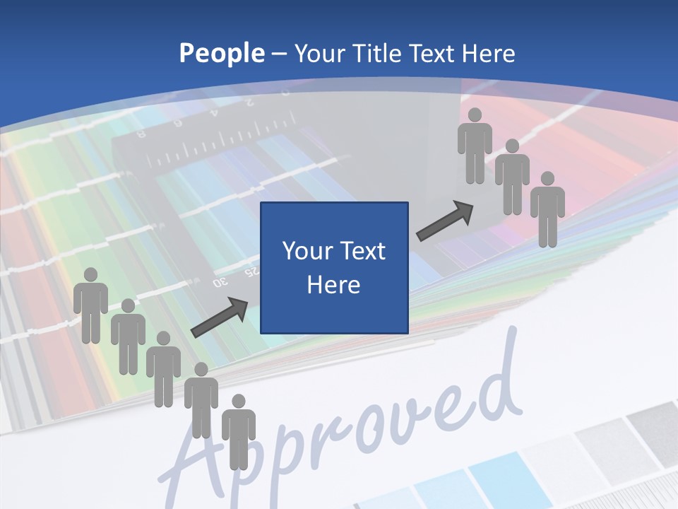 Elderly Sharing Elder PowerPoint Template