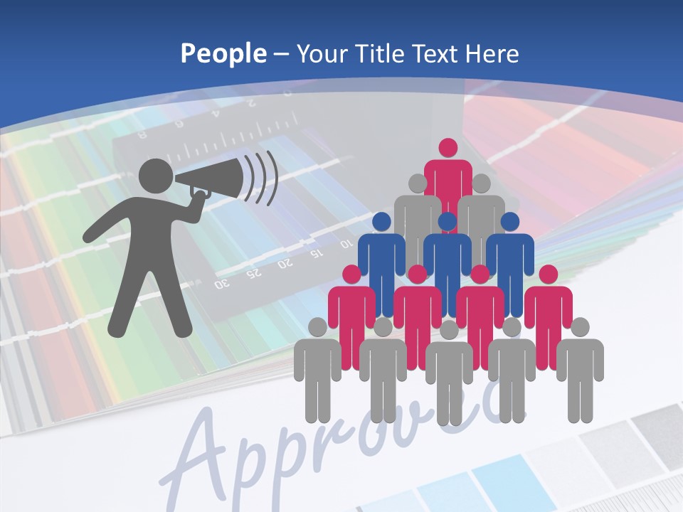 Elderly Sharing Elder PowerPoint Template