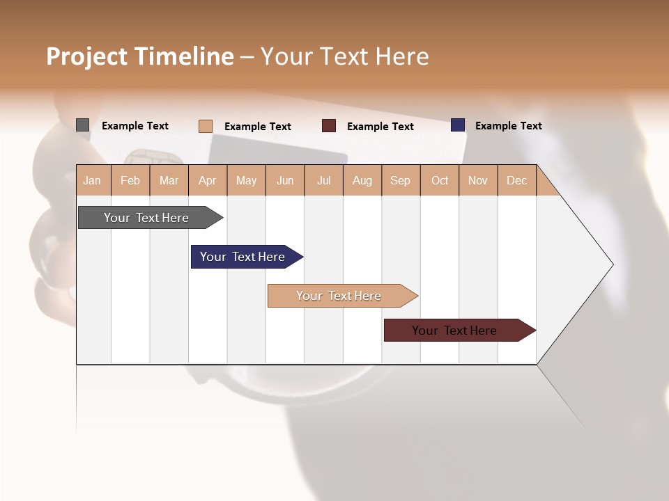 Female Togetherness Helping Hand PowerPoint Template
