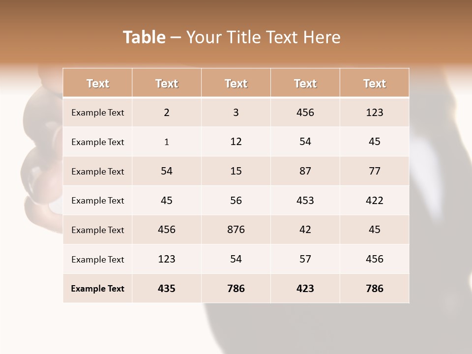 Female Togetherness Helping Hand PowerPoint Template