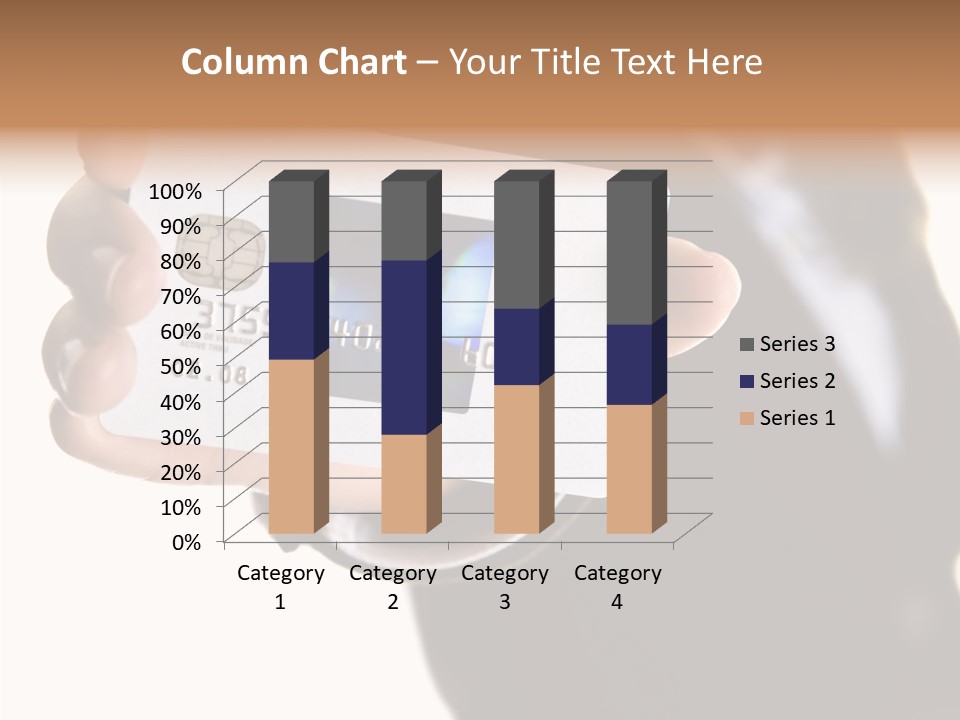 Female Togetherness Helping Hand PowerPoint Template