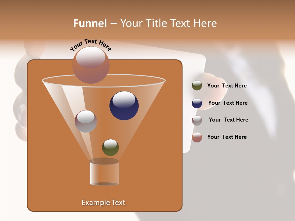 Female Togetherness Helping Hand PowerPoint Template