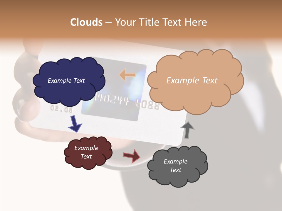 Female Togetherness Helping Hand PowerPoint Template