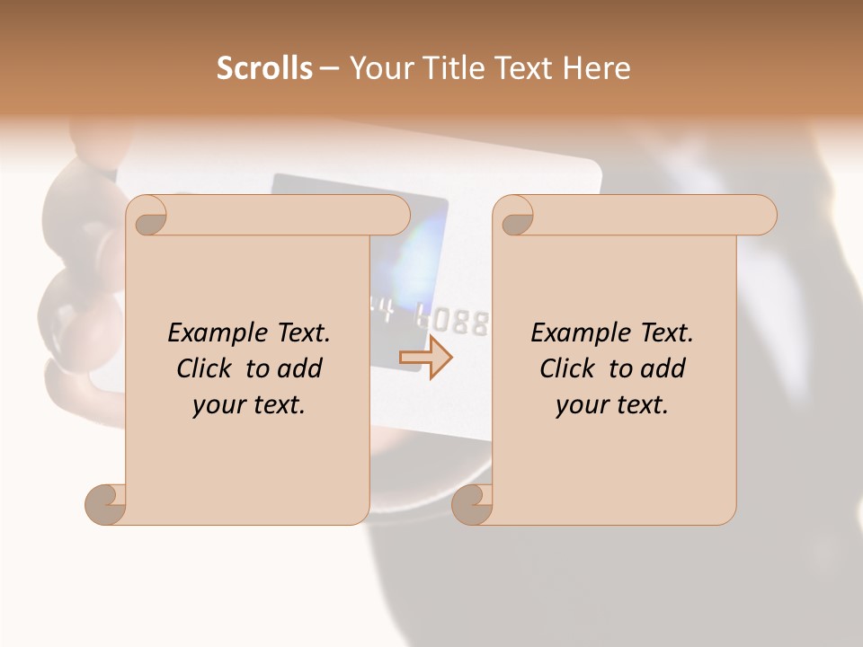 Female Togetherness Helping Hand PowerPoint Template