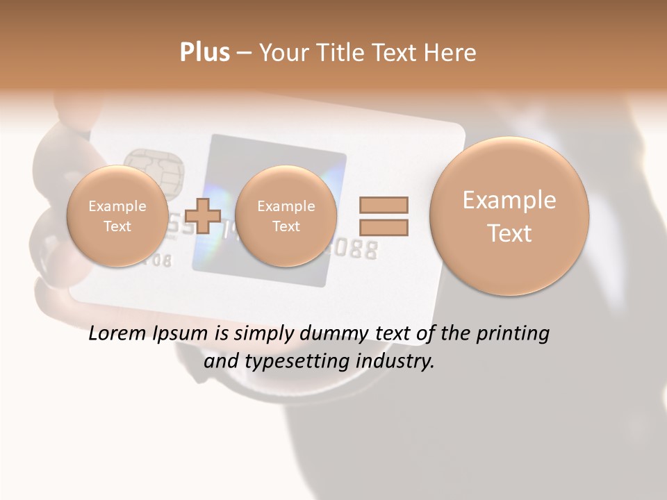 Female Togetherness Helping Hand PowerPoint Template