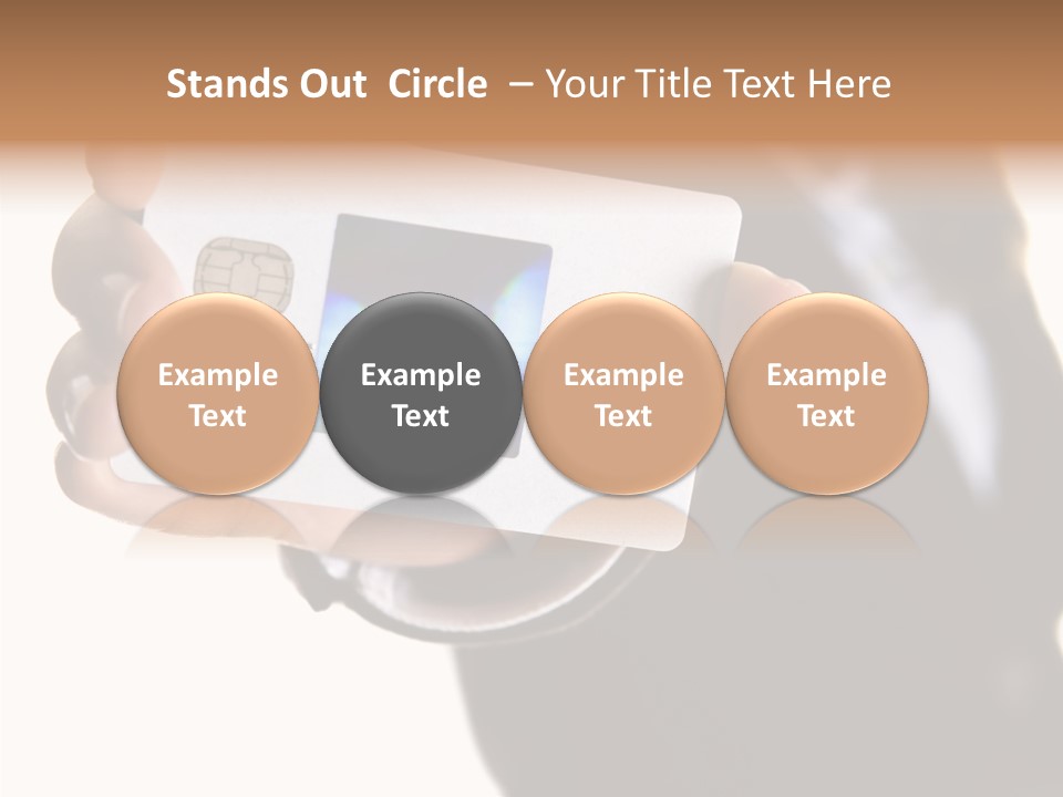 Female Togetherness Helping Hand PowerPoint Template