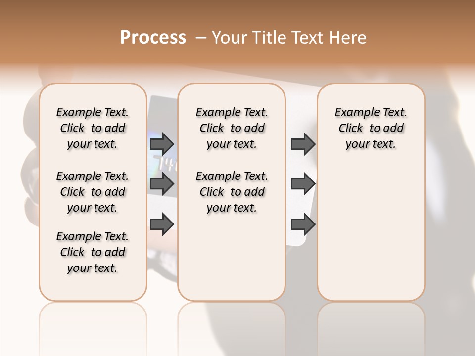 Female Togetherness Helping Hand PowerPoint Template