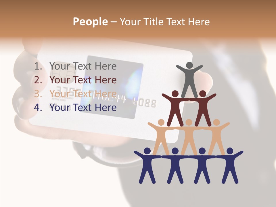 Female Togetherness Helping Hand PowerPoint Template