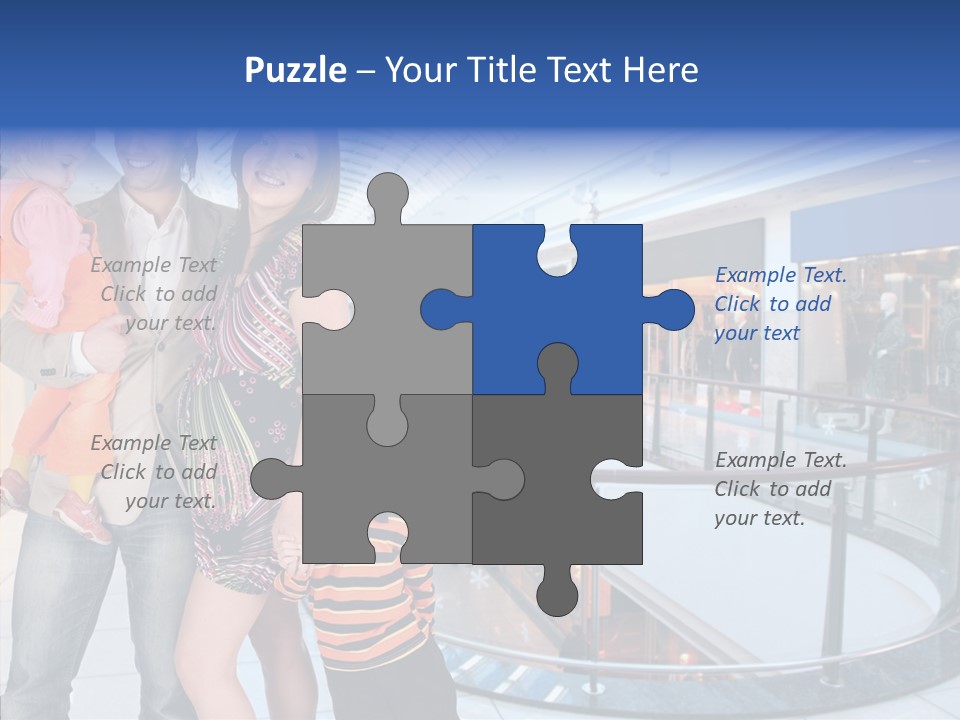 Senior  Togetherness Elder PowerPoint Template