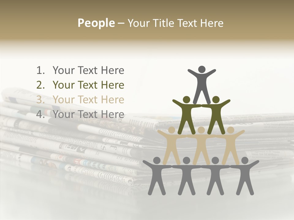 Young Holding Hands Assist PowerPoint Template