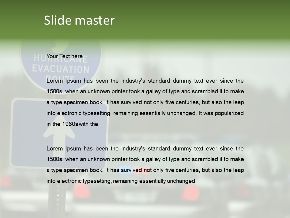 Young Aging Background PowerPoint Template