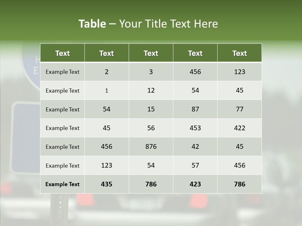 Young Aging Background PowerPoint Template