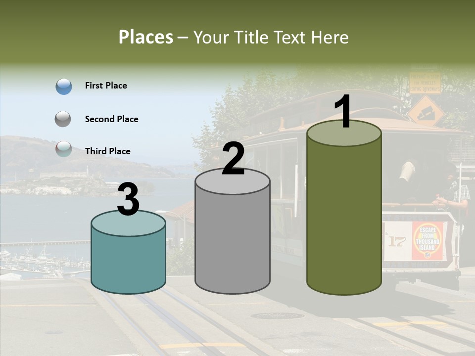 Female Young Closeup PowerPoint Template