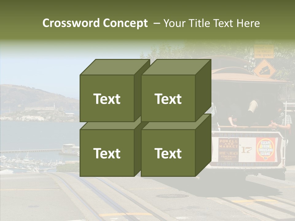 Female Young Closeup PowerPoint Template