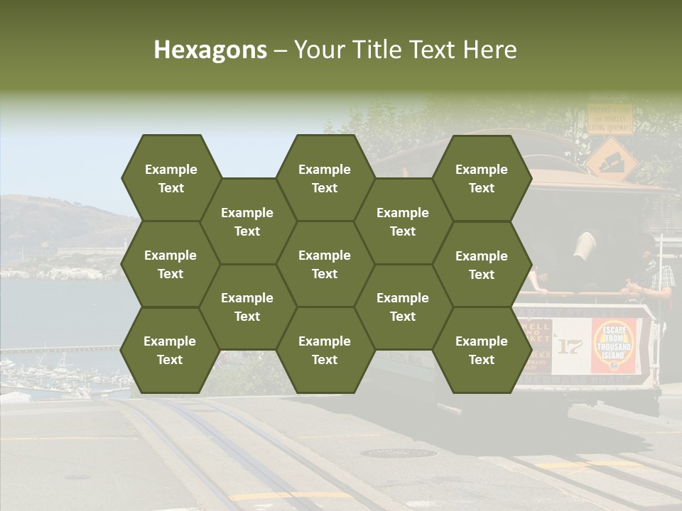 Female Young Closeup PowerPoint Template