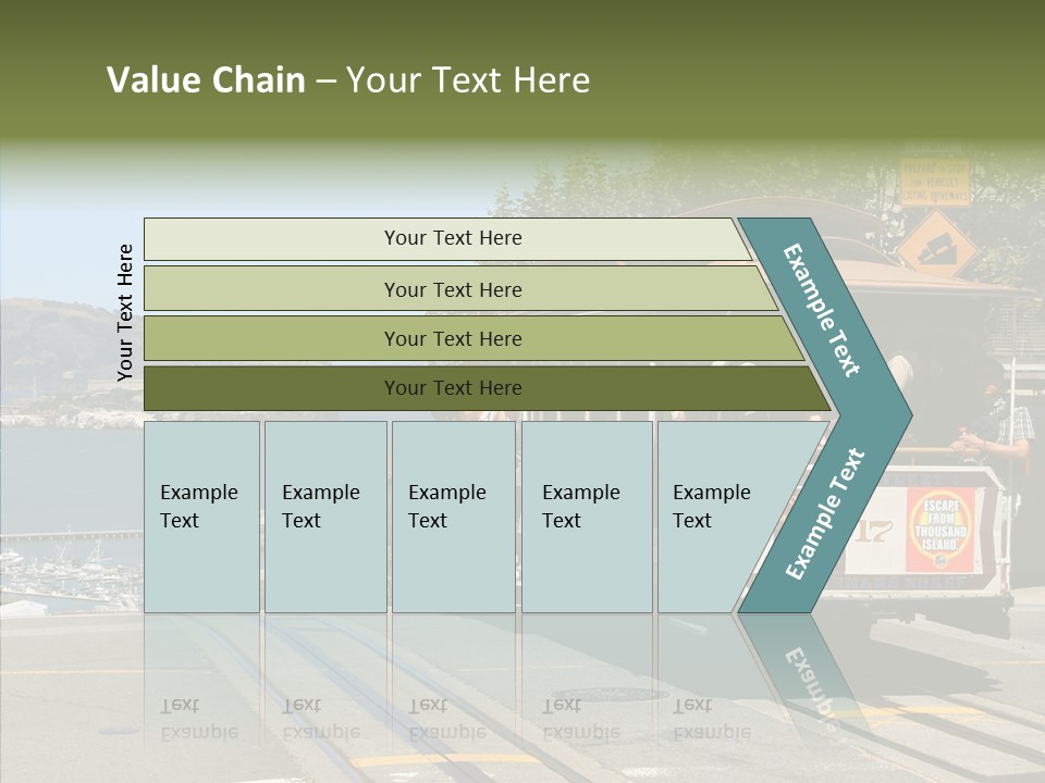 Female Young Closeup PowerPoint Template