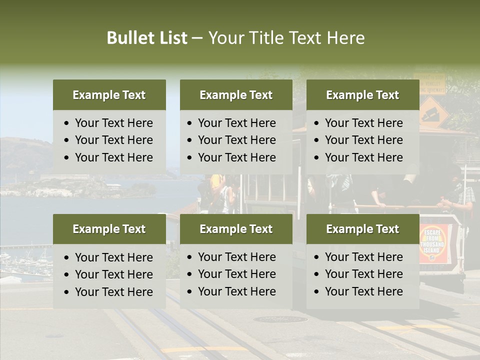 Female Young Closeup PowerPoint Template