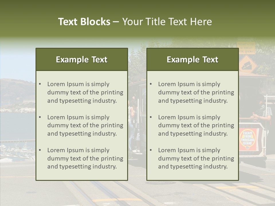 Female Young Closeup PowerPoint Template