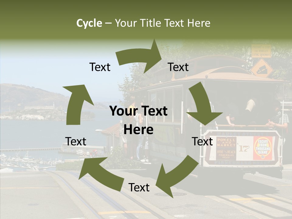 Female Young Closeup PowerPoint Template