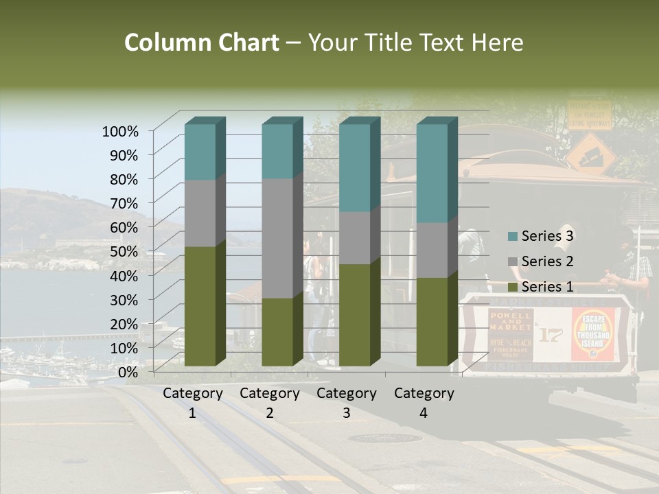 Female Young Closeup PowerPoint Template