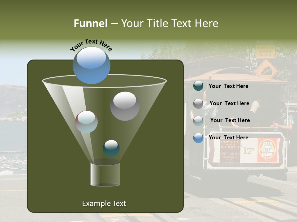 Female Young Closeup PowerPoint Template