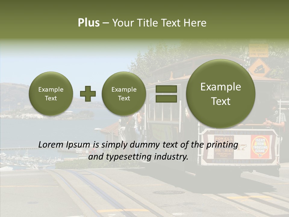 Female Young Closeup PowerPoint Template