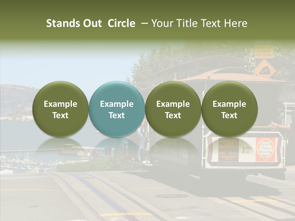 Female Young Closeup PowerPoint Template