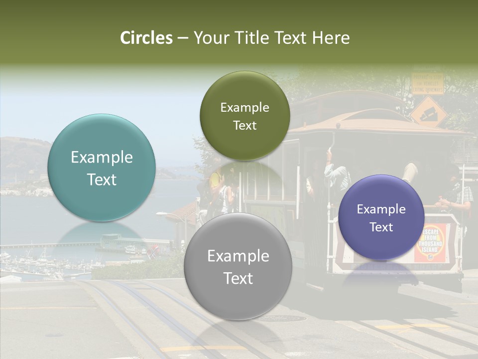 Female Young Closeup PowerPoint Template