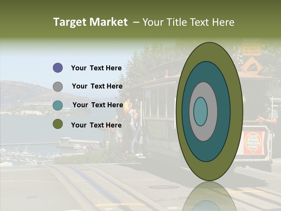 Female Young Closeup PowerPoint Template