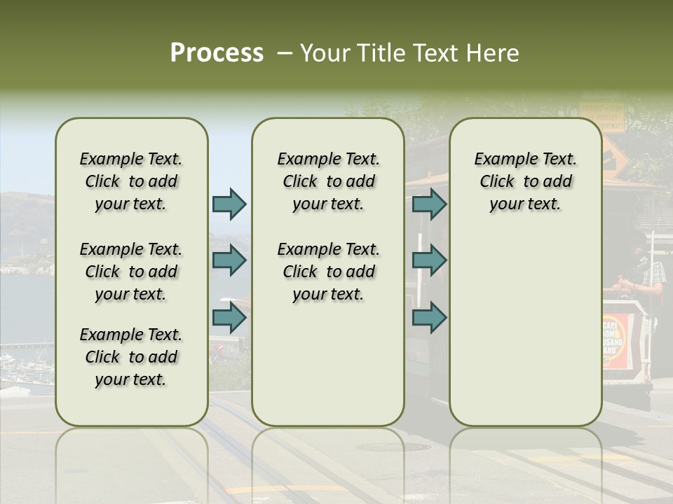 Female Young Closeup PowerPoint Template