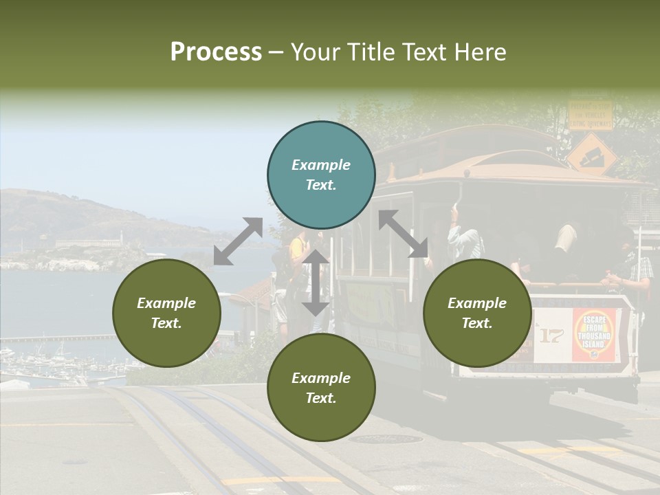 Female Young Closeup PowerPoint Template