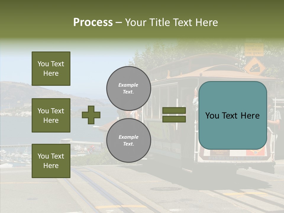 Female Young Closeup PowerPoint Template