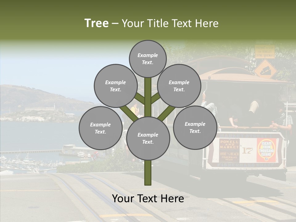 Female Young Closeup PowerPoint Template