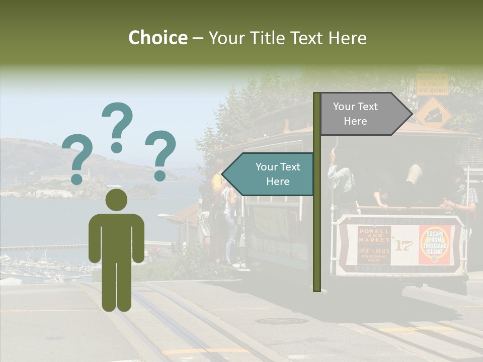 Female Young Closeup PowerPoint Template